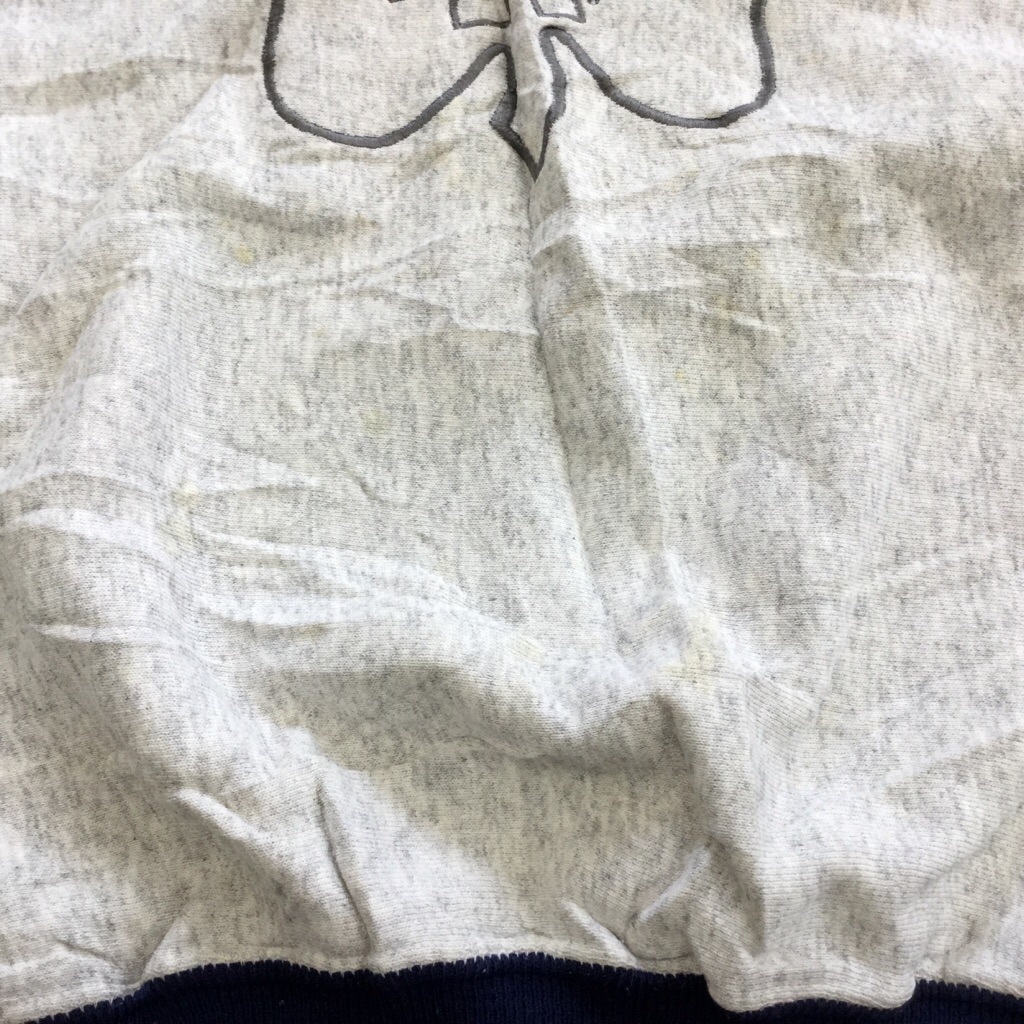 ����ꥫ���� NOTRE DAME ����å� �������å� �ȥ졼�ʡ� ���XL/���ߤꥰ�졼 MADE IN USA ����̵�� ͢���� ���ݡ��� ��С����������� ���岷 ���� �����å� �礭�� �ӥå� �����С�