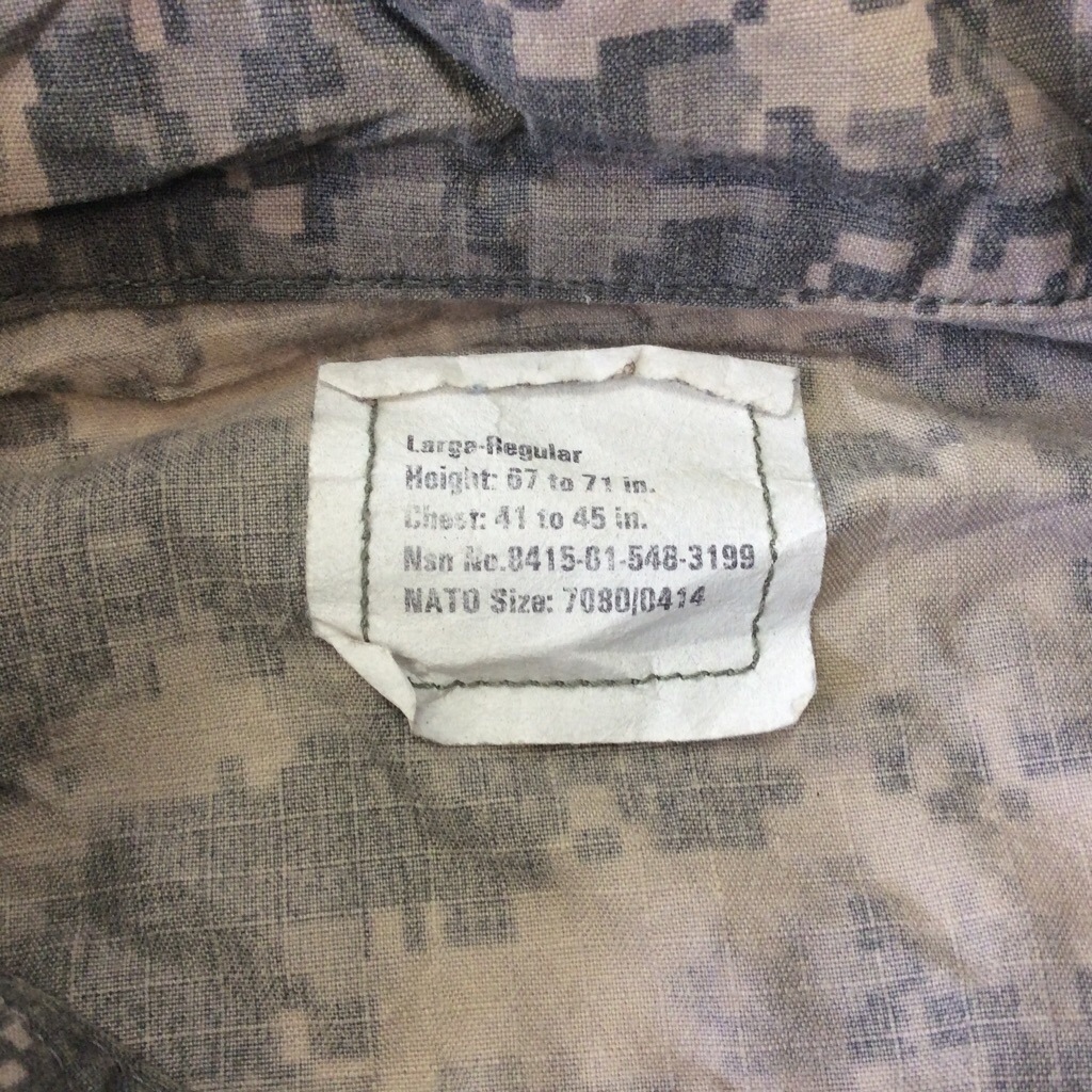 �Ʒ���ʪ ACU OCP �ޥ������ ����ߥ꥿�꡼���㥱�å� �ߥ꥿�꡼����� �ǥ����� ����̵�� L���������� ����ꥫ͢�� USA ���ᥫ�� �����ߡ� ARMY �º� ���Х��� ���Х��Х� ��åץ��ȥå� ���岷 ����