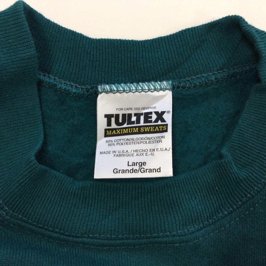 MADE IN USA ��ǥ����� �����ॹ�����å� �ȥ졼�ʡ� L/�С����꡼�� Ļ ��� �꥾���� �����å� TULTEX ���岷 ����̵�� ����ꥫľ͢��