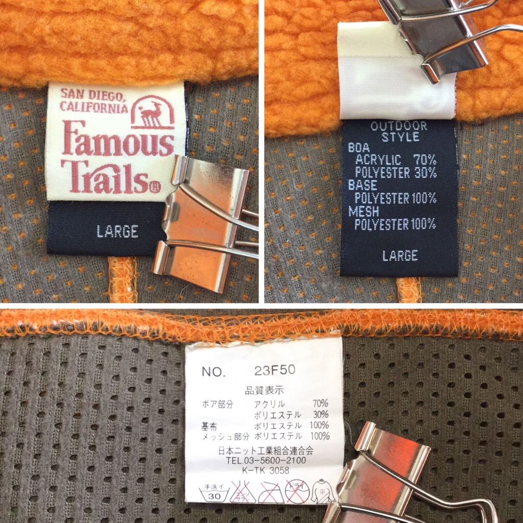 Famous Tralis �ե꡼�����㥱�å� ���åץ��å� ����̵�� ��� L/����� ���ᥫ�� ����ץ� �����ȥɥ� ���ݡ��� ������� ���岷 ����