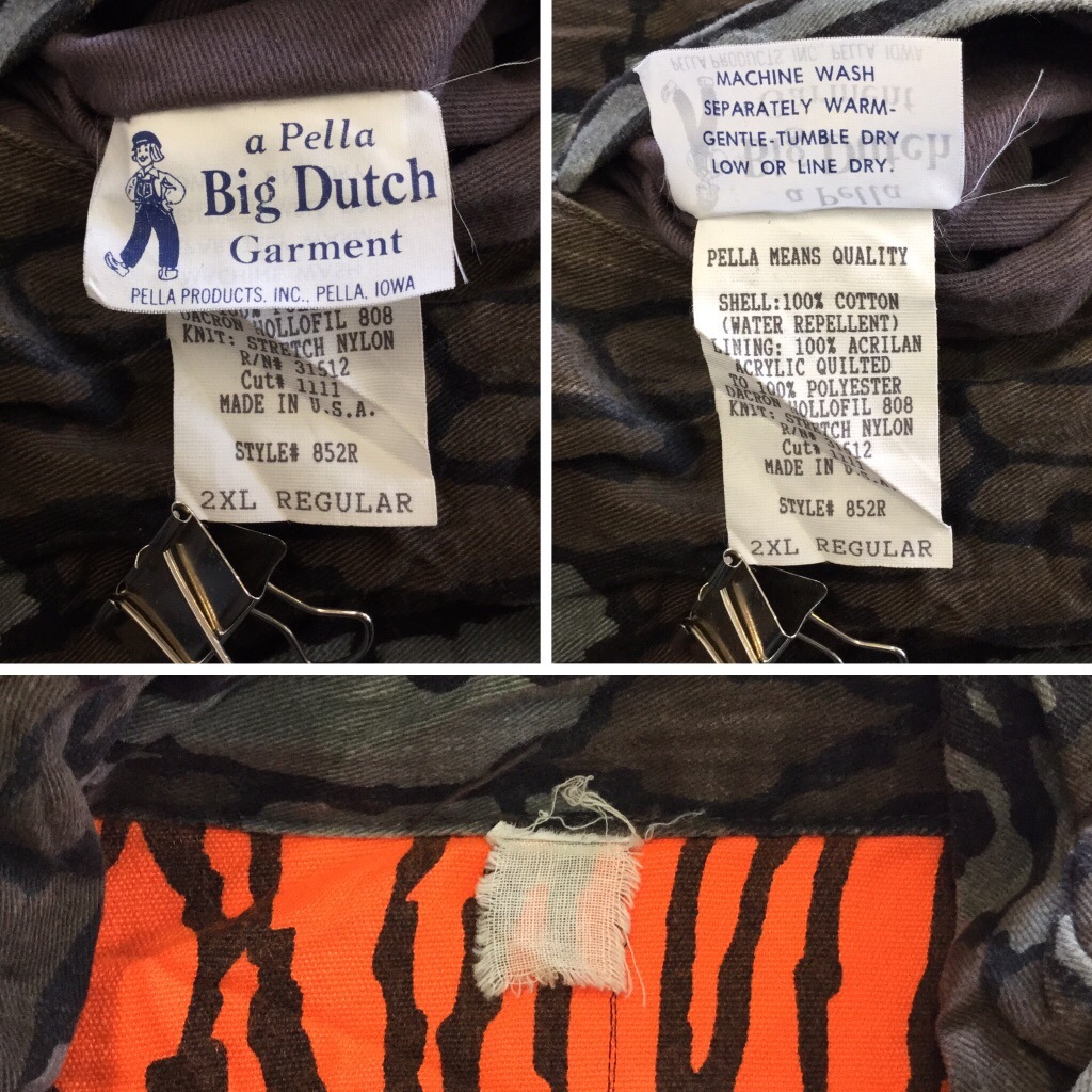 Big Dutch ��С����֥� �º� ���åץ��åץ��㥱�å� ���� ����̵�� 2XL/�º� ���� �����x���꡼�� �ϥ�ƥ��� �����ȥɥ� MADE IN USA ����ꥫľ͢�� ���ᥫ�� ���� ���岷 ���� �礭�� �ӥå� �����С�