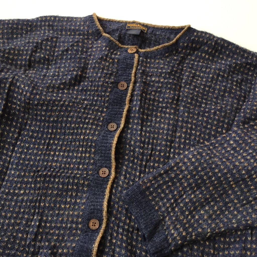 WOOL RICH �������å� �˥åȥ������� �����륫���ǥ����� ����ꥫľ͢�� ����̵�� ��ǥ����� XL/���� �С������� �䥷�μ¥ܥ��� �����奢�� �����ȥɥ� ����ȥ꡼ ���岷 ����