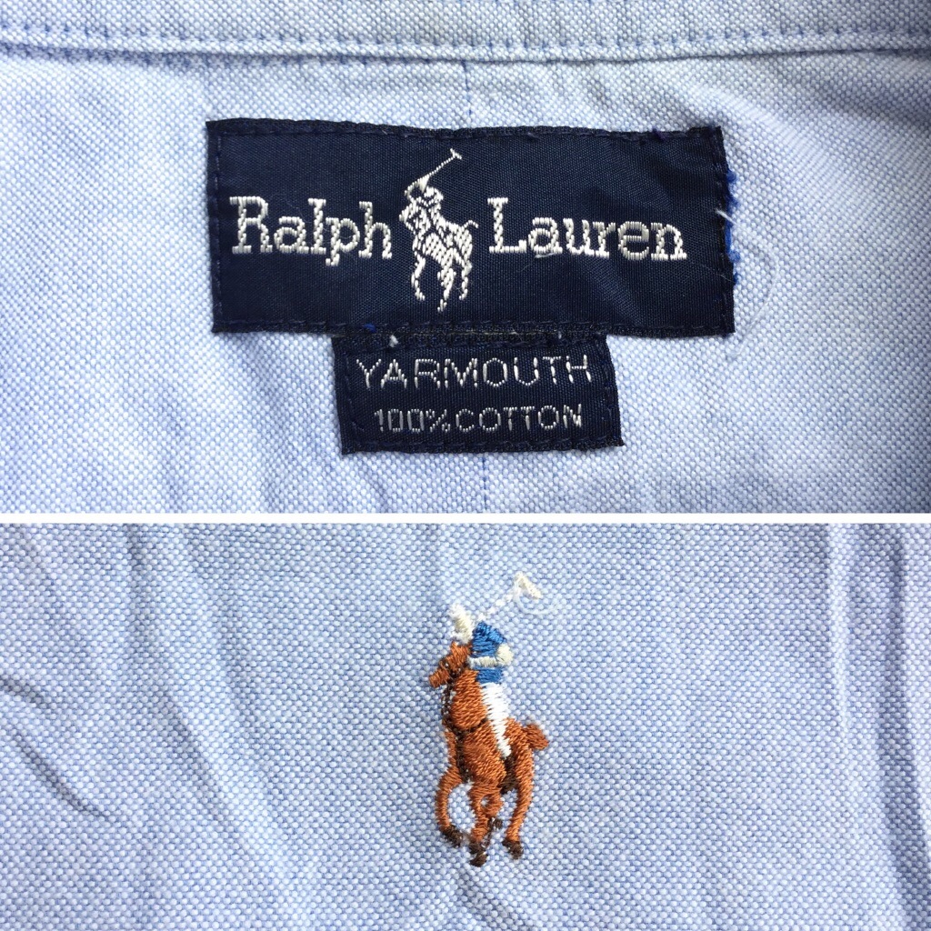 Ralph Lauren ���ե������ Ⱦµ����� ���å����ե����� �ܥ�������� ����̵�� ��� M-L/�忧 ����ꥫ͢�� USA �֥��� ���ᥫ�� �ݥˡ� BD �ɽ� ���岷 ����