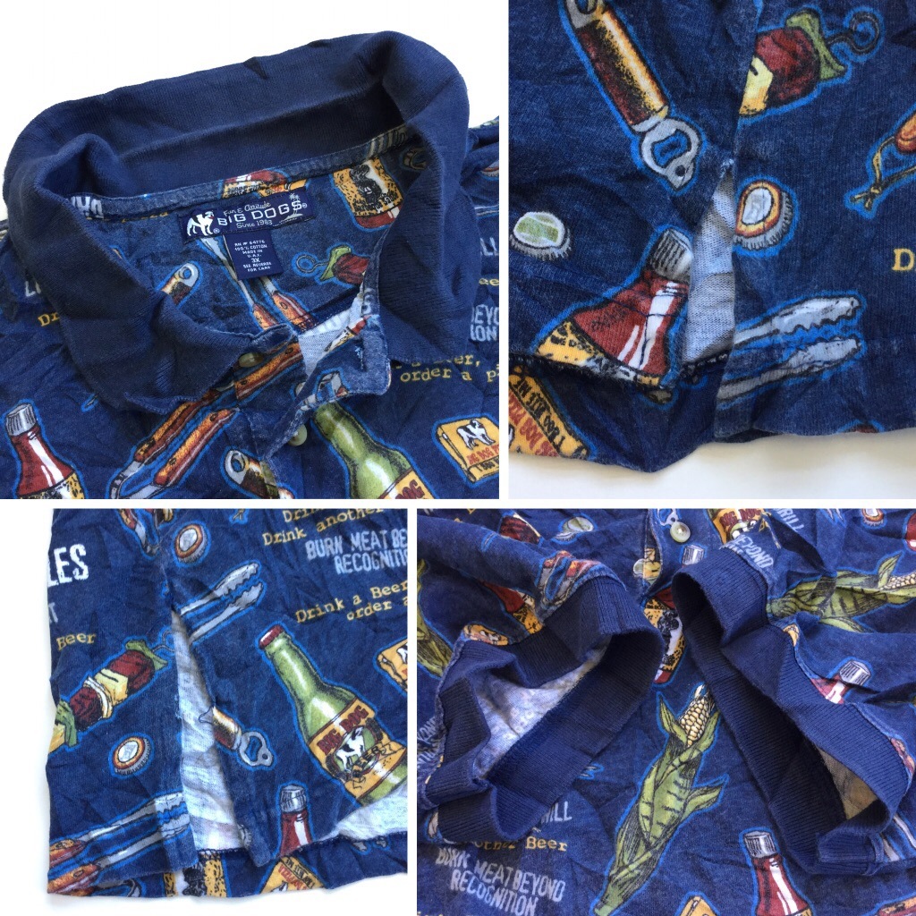 BIG DOGS С٥塼 Ⱦµݥ ̵  3X/ͥӡx MADE IN USA ᥫ ݡ BBQ ȥɥ ꥫľ͢ 岷 ̵ 