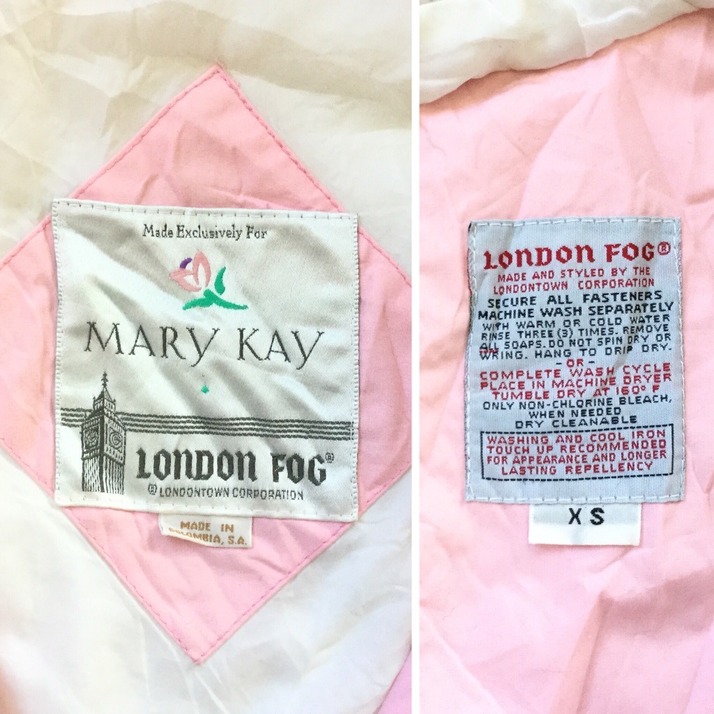 LONDON FOG ɥե MARY KAY ꥫľ͢ åѡ㥱å ̵ ǥ XS/xԥ աɥ㥱å ѥå åץåץѡ  岷 