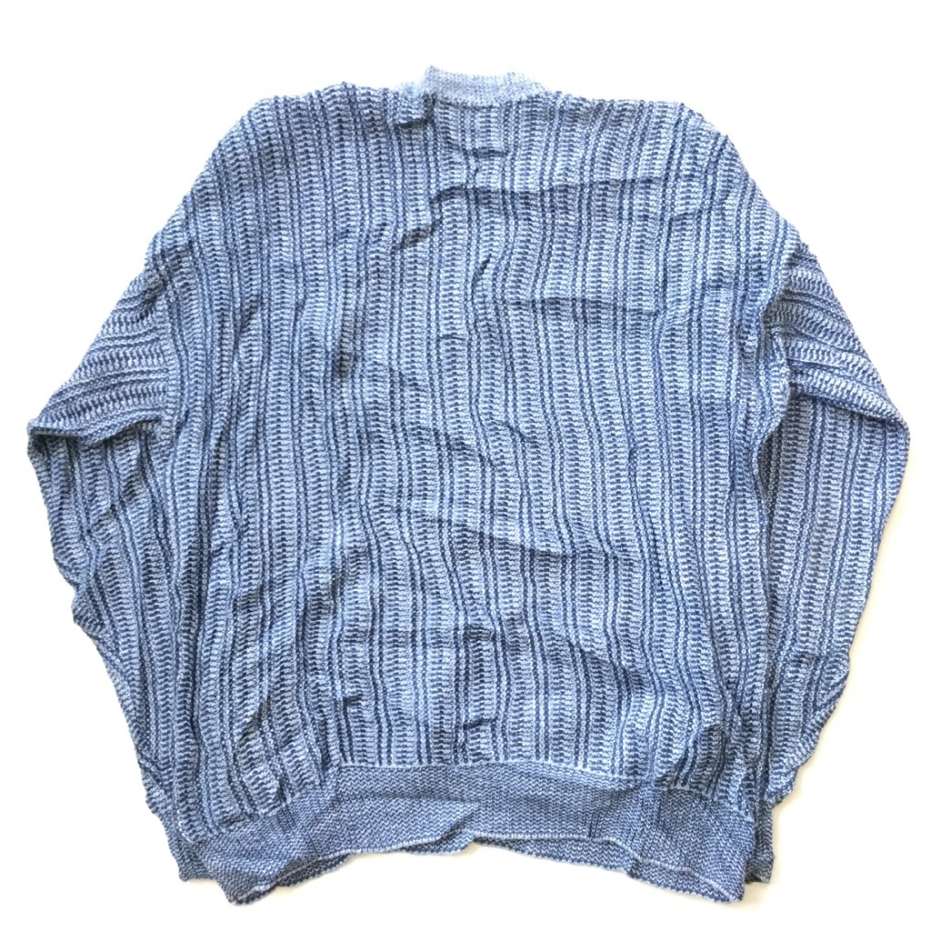 JANTZEN ����󥻥� V�ͥå��������� ����ꥫľ͢�� ���åȥ�˥å� ����̵�� ��� XL/�֥롼�� MADE IN USA ���ᥫ�� �ȥ�å� ���岷 ���� �ƹ��� �礭�� �ӥå� �����С�