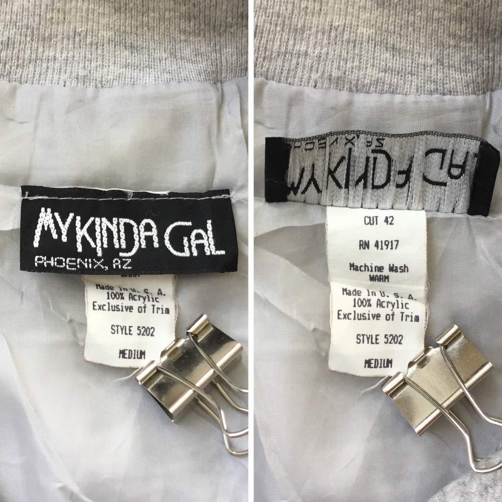 MY KINDA GAL ����ꥫ���� ���ʥåץ����ǥ����� �������å� ����̵�� ��ǥ����� M/���ߤꥰ�졼���ݥ��졼 �饤�ȥ��㥱�å� �����ǥ����� �����˥å����㥱�å� �ե�� �ơ��� MADE IN USA ̱² �ͥ��ƥ��� ���岷 ����