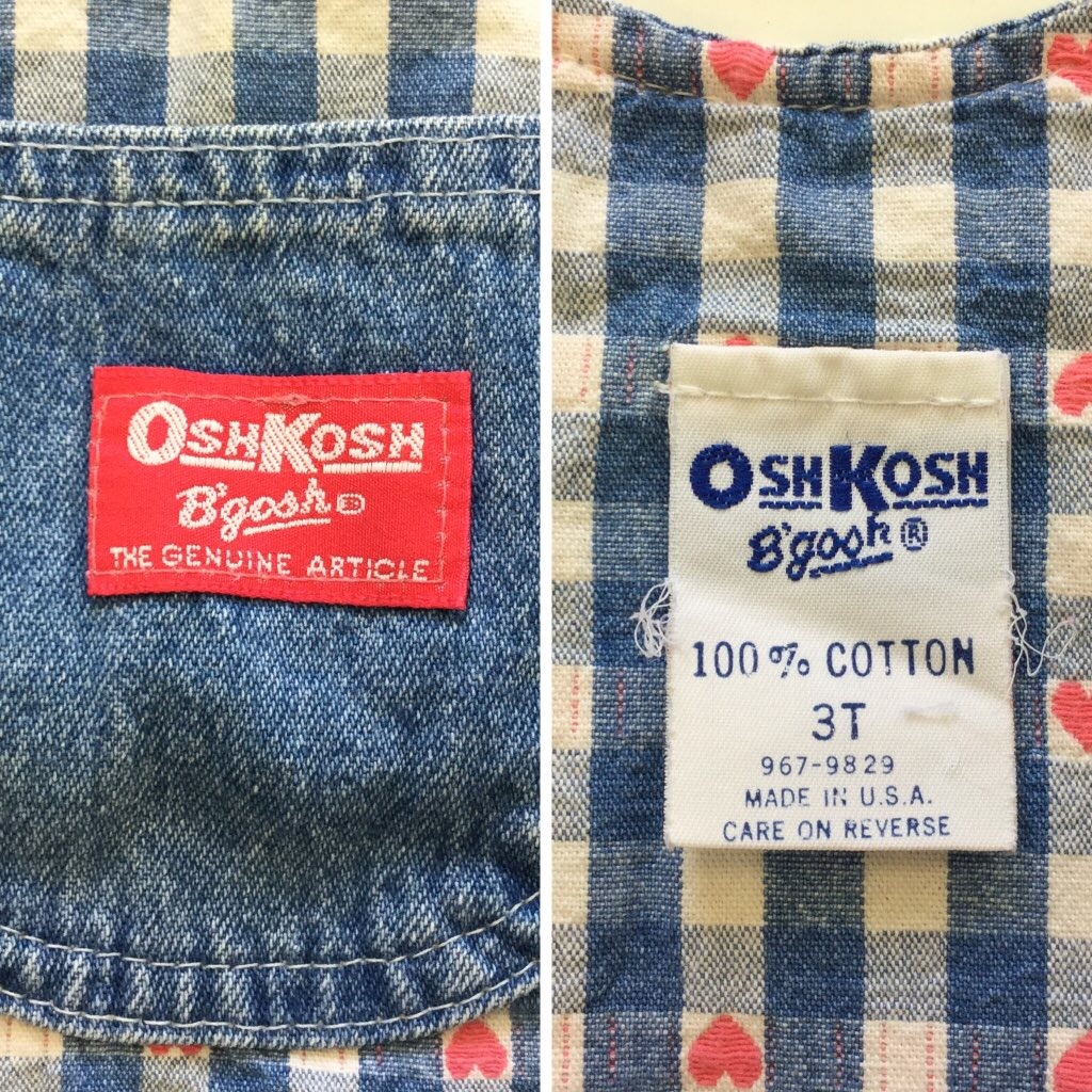 OSHKOSH B'GOSH baby 女ӥå ѡ ꥫ͢ 3T/֥åå ̵ С륹 ϡ å ֥ USA