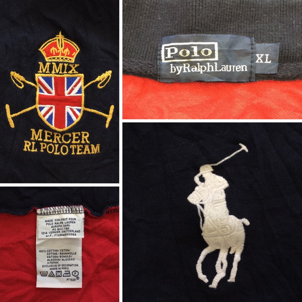 POLO by Ralph Lauren ݥ ե ӥåݥˡ ꥫľ͢ Ⱦµݥ XL/x ̵ USA ֥  ᥫ 礭 ӥå