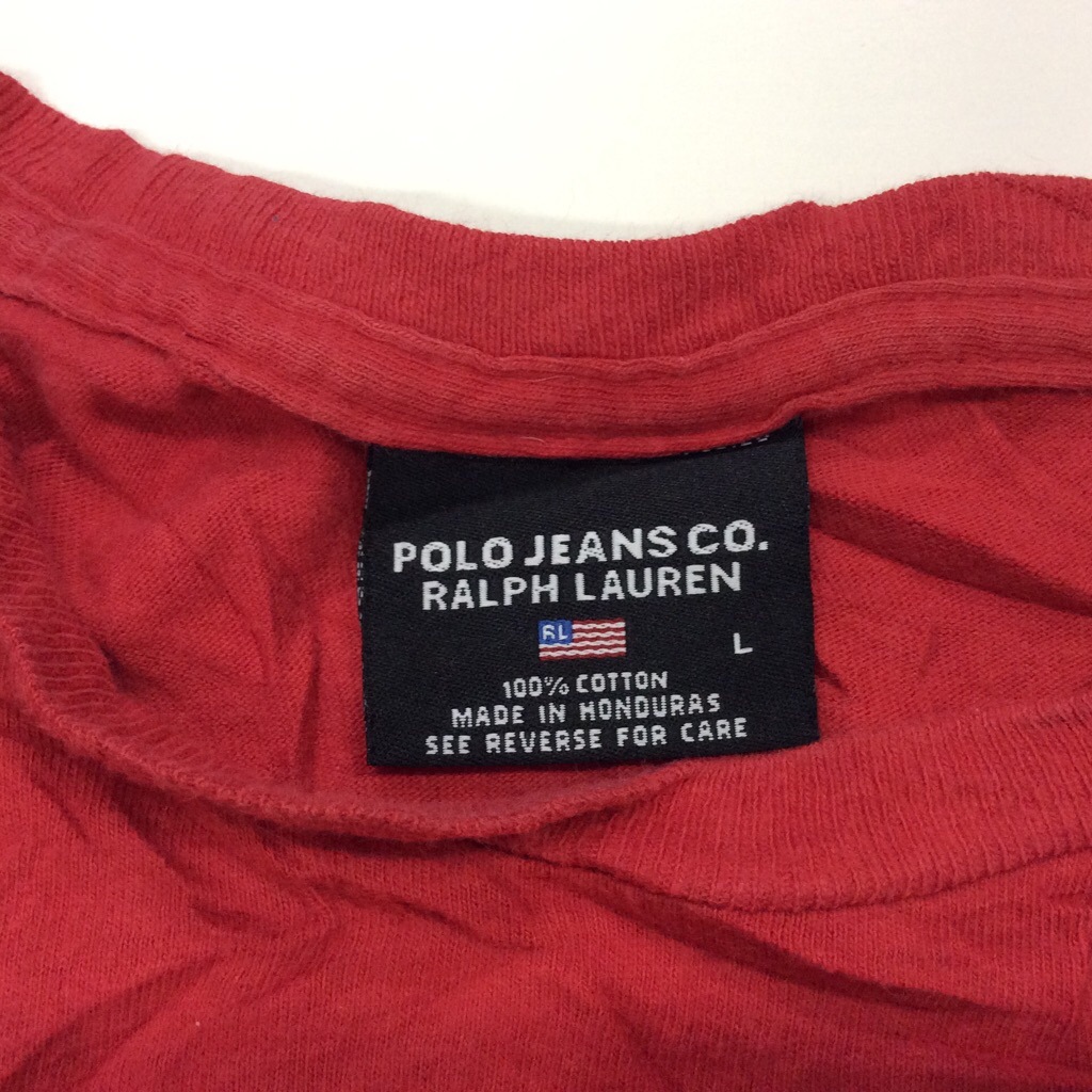 POLO JEANS ���ե������ �ݥ������� RALPH LAUREN ĹµT����� ����T ����̵�� L/�֡���å� ����ꥫ͢�� USA ���ᥫ�� �֥��� ���� ����ץ� ���ƥ󥷥� ������� ���岷 RL
