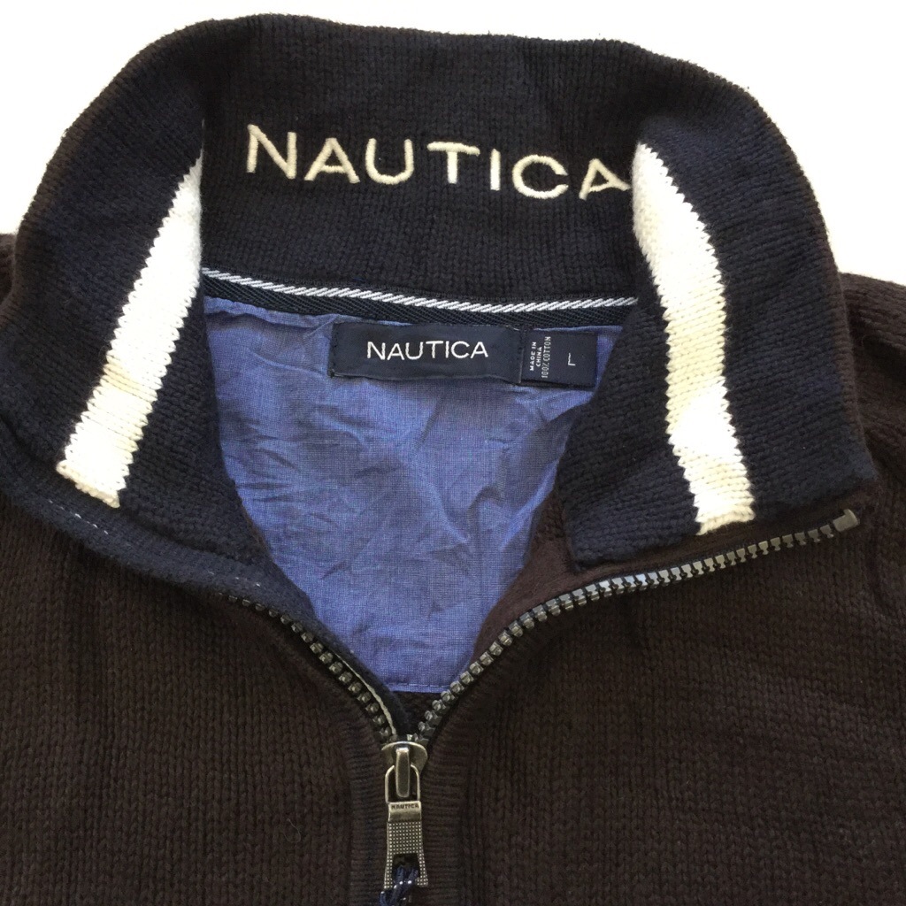 NAUTICA �Ρ��ƥ��� ���åȥ�˥å� �������� �����ǥ����� ���ݥ���� ����̵�� L/�� ���åѡ����㥱�å� W���å� ����ꥫ͢�� USA ���ᥫ�� �ɽ� �֥��� ���� ����ץ� ���岷 ����