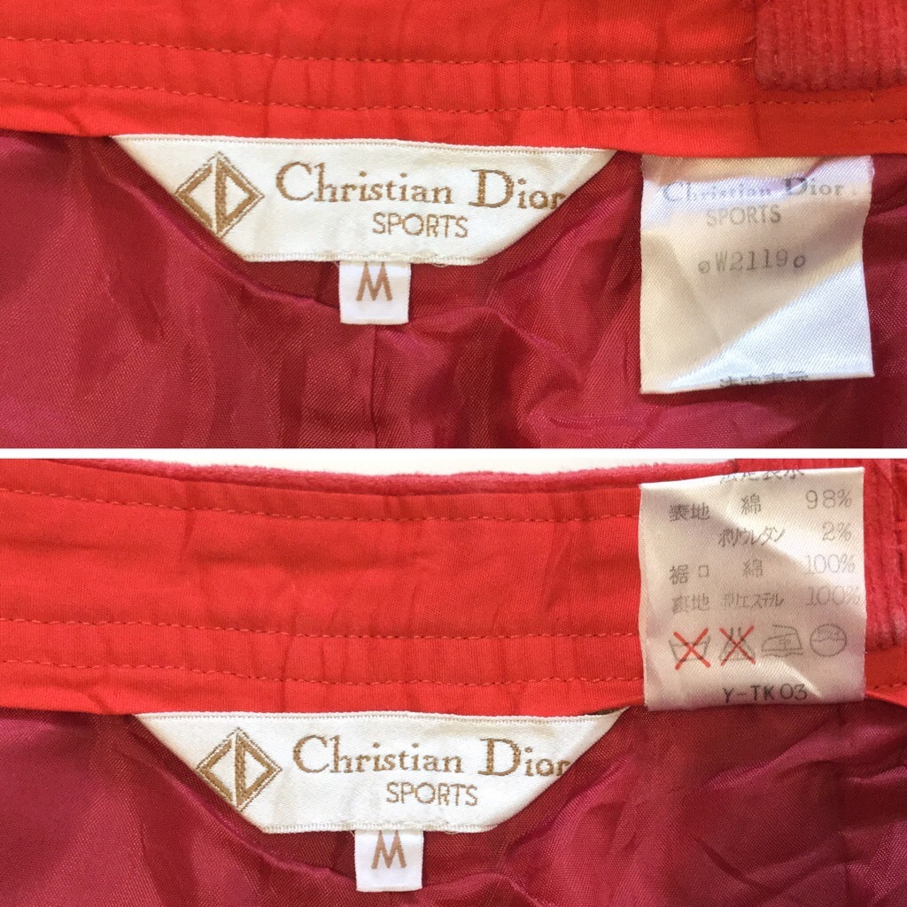 Christian Dior SPORTS ���ꥹ����� �ǥ������� ���ݡ��� �ӥ�ơ��� �����ǥ�����ѥ�� ������ѥ�� ����̵�� M/�֡���å� ����� ���ܥ��� ��ǥ����� ������� ����� ����