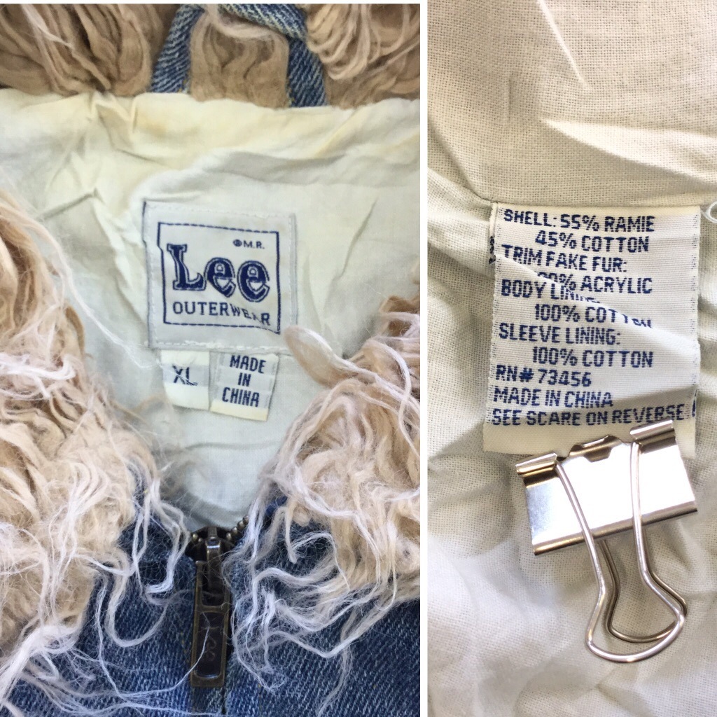 Lee ꡼ ꥫľ͢ ǥ ǥ˥ॸ㥱å  ̵ XL/ǥ˥֥롼 եե åץåץ㥱å ֥ USA   礭 ӥå С