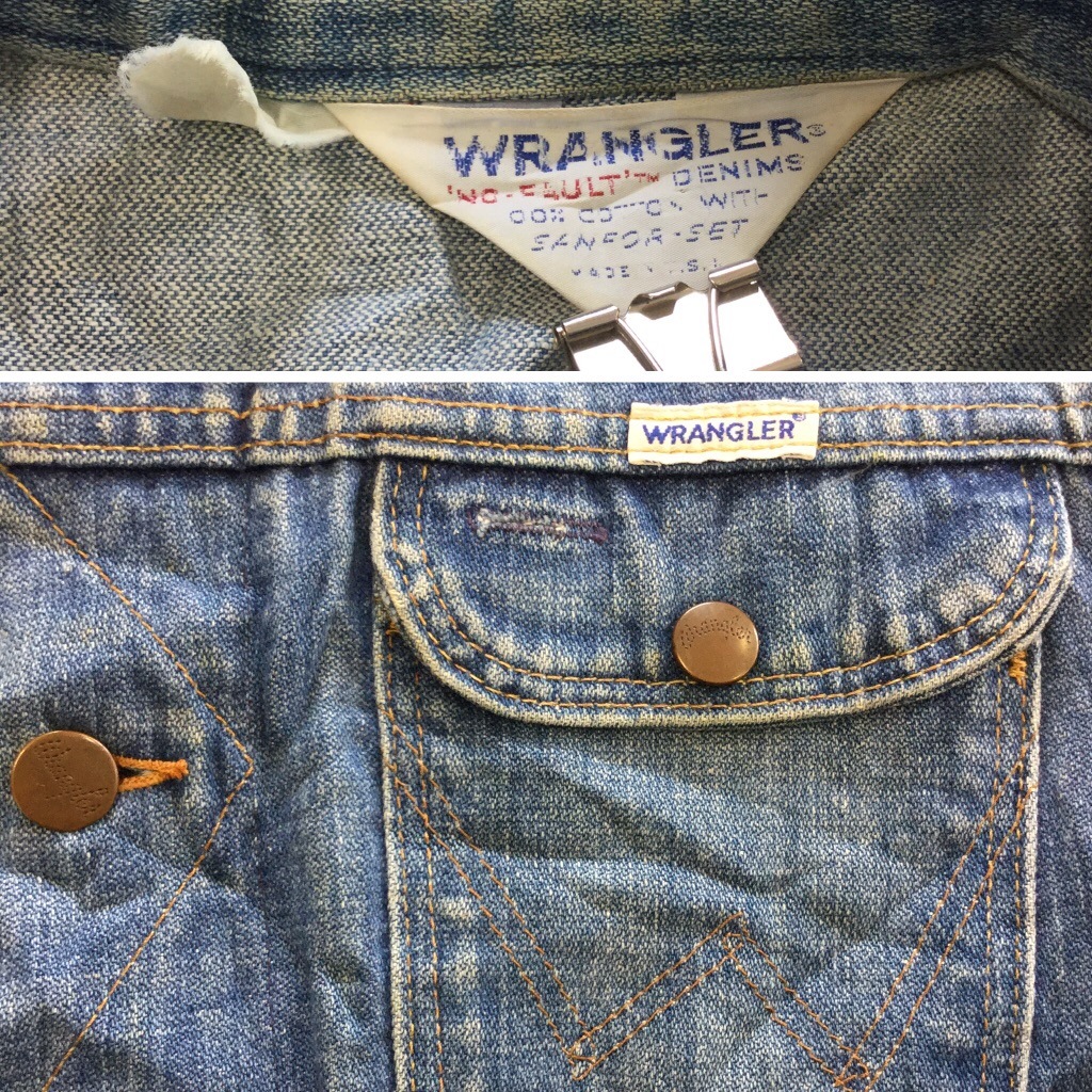 WRANGLER ��󥰥顼 �ӥ�ơ��� ����ꥫ���� �ǥ˥ॸ�㥱�å� ����̵�� L����/�ǥ˥�֥롼 G����� USA ��� ��������� 4�ݥ��å� ������ơ��� ���ᥫ�� ľ͢�� ����� ����