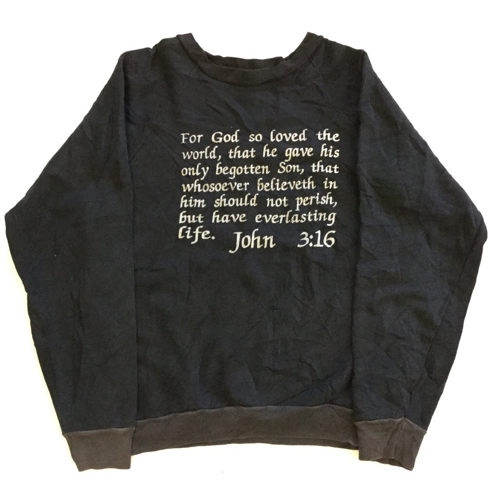 ����ꥫ���� �ץ��� �������å� �ȥ졼�ʡ� ����̵�� ��� L/�����֥�å� ���� �Х��֥� John 3:16 MADE IN USA ľ͢�� ���ᥫ�� �饰��� �����å� ������� ���ݡ��� ���岷 ����