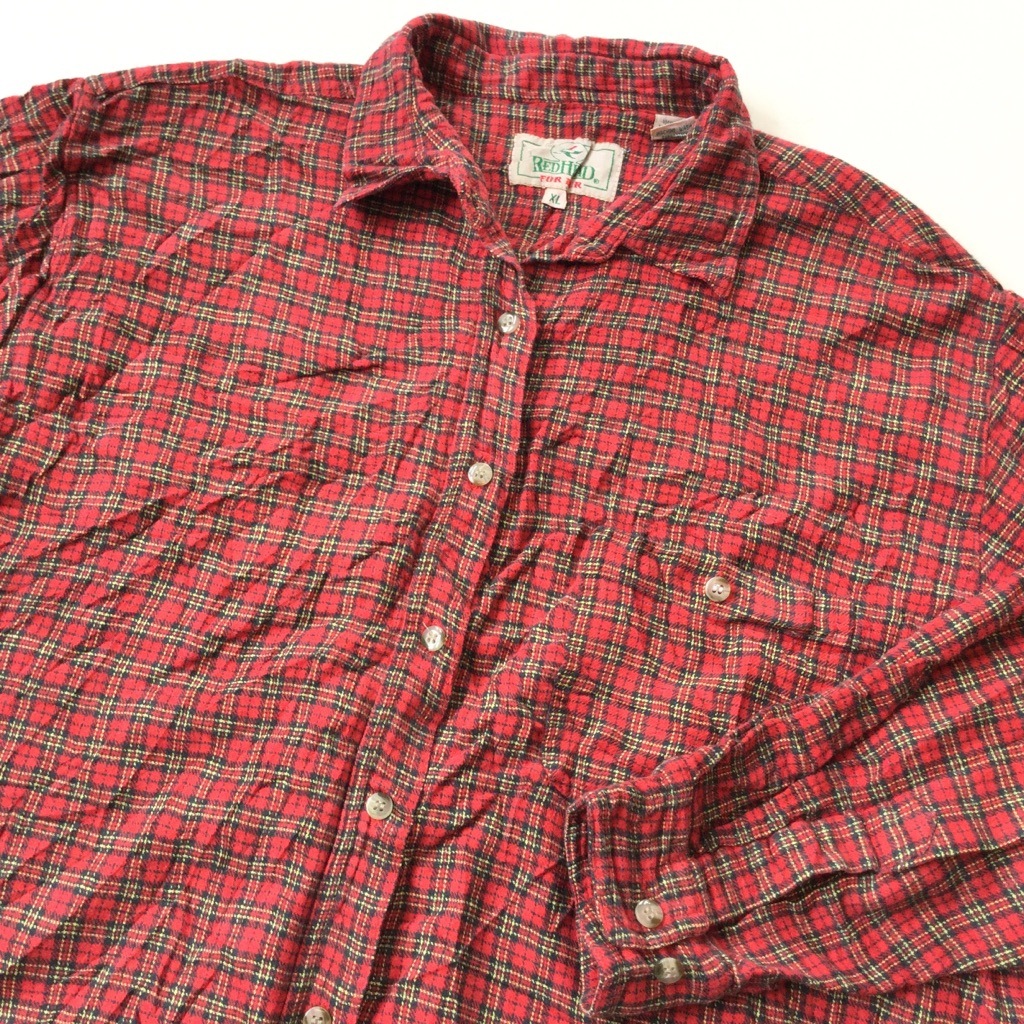 RED HEAD ��åɥإå� ����ꥫľ͢�� Ĺµ����� �ե��ͥ륷��� ����̵�� ��ǥ�����  XL/�ַ�x�����å��� ���ᥫ�� �ȥ�å� �����ȥɥ� �����奢�� ���ݥ��å� ���岷 ���� �礭�� �ӥå� �����С�