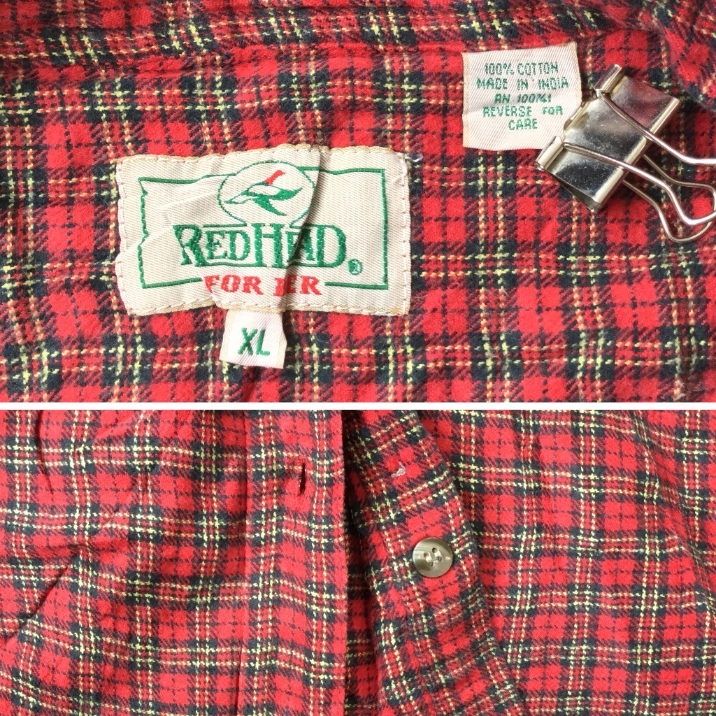 RED HEAD ��åɥإå� ����ꥫľ͢�� Ĺµ����� �ե��ͥ륷��� ����̵�� ��ǥ�����  XL/�ַ�x�����å��� ���ᥫ�� �ȥ�å� �����ȥɥ� �����奢�� ���ݥ��å� ���岷 ���� �礭�� �ӥå� �����С�