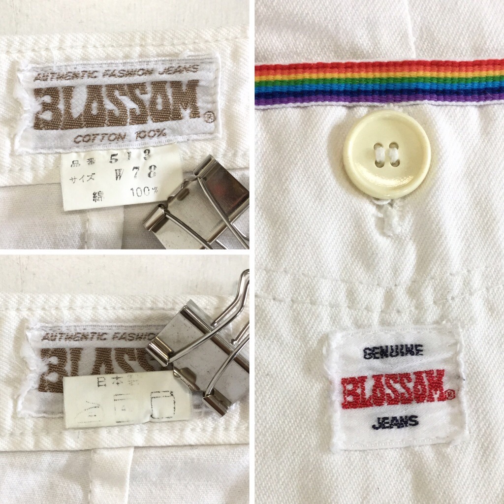 BLOSSOM ���顼�ǥ˥�ѥ�� �Х����ѥ�� ����̵�� ��ǥ����� W78/�ۥ磻�ȥ����� ���åѡ��ե饤 �ϥ��������� �쥤��ܡ��ơ��� ���岷 ����