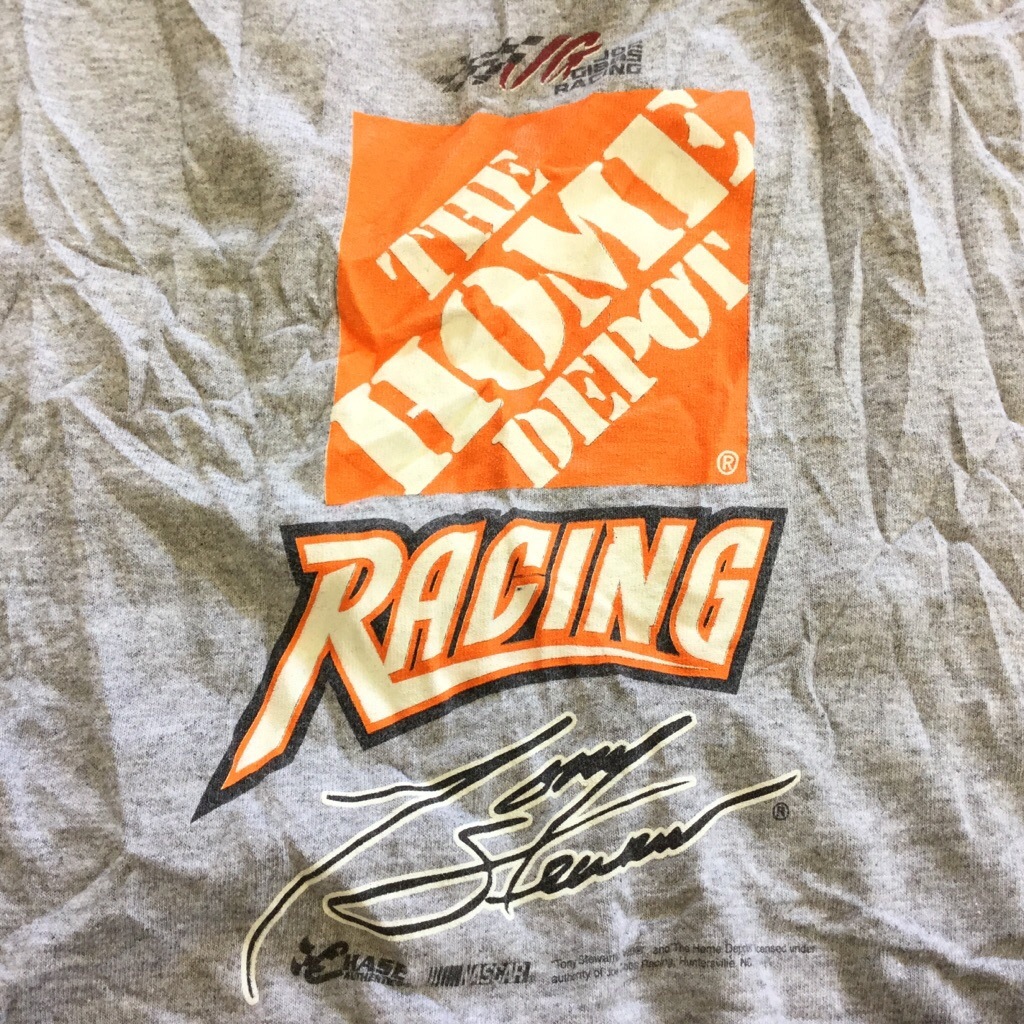����ꥫ���� ĹµT����� ����T ����̵�� ��� 2X/���졼 THE HOME DEPOT ���ݡ��� NASCAR ���岷 ���� �礭�� �ӥå� �����С� RACING