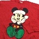 MICKEY �ߥå��� ���� �ץ��ȥ������å� �ȥ졼�ʡ� ����̵�� ��� XL/�֡���å� DISNEY MADE IN USA ľ͢�� ���ᥫ�� �����å� ����� ���岷 �礭�� �ӥå� �����С�