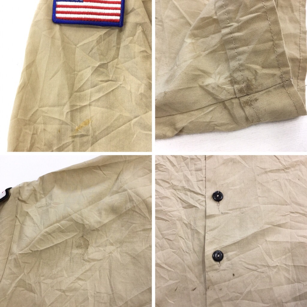 BOY SCOUTS �ܡ����������� Ⱦµ����� MADE IN USA ��˥ե����� ����̵�� �桼�� XL/�١����� ���� �����ȥɥ� ������ �ϥ����� ������� ����ꥫ���� ͢���� �礭�� �ӥå� �����С�
