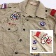 BOY SCOUTS �ܡ����������� Ⱦµ����� MADE IN USA ��˥ե����� ����̵�� �桼�� XL/�١����� ���� �����ȥɥ� ������ �ϥ����� ������� ����ꥫ���� ͢���� �礭�� �ӥå� �����С�