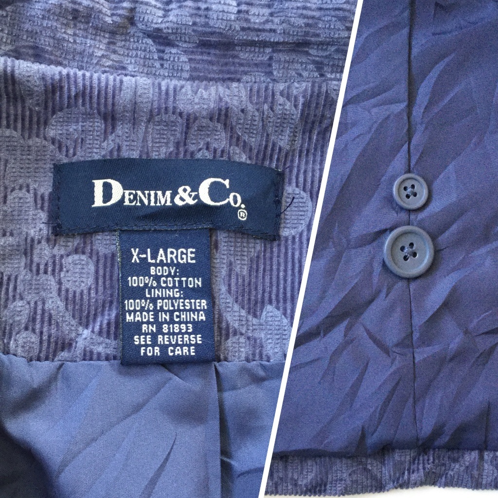 DENIM & CO. ǥ㥱å ꥫ ᥤ ϡե  ̵ ǥ XL/ķ PRINCE ץ USA ᥫ ȥå ⡼  ƥ 岷 