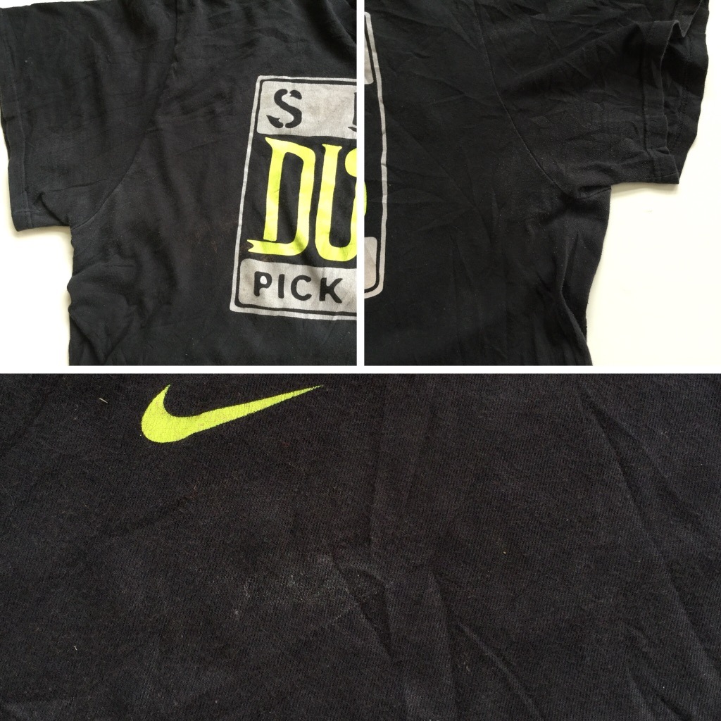 NIKE �ʥ��� ȾµT����� SLAM DUNKS ����ꥫľ͢�� �ץ���T ����̵�� ��� XL/�����֥�å� �֥��� ���� USA �������å��� �����奢�� ���ݡ��� ���岷 ���� �礭�� �ӥå� �����С�