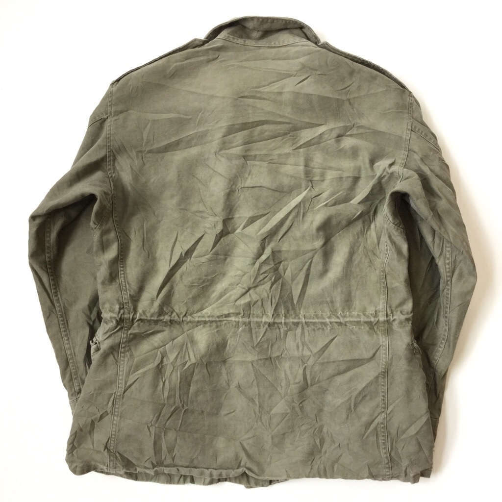 数量限定価格 緑 長袖 アメカジ ミリタリージャケット オリーブ Usa古着 メンズ M65 ミリタリージャケット Nicholaskralev Com