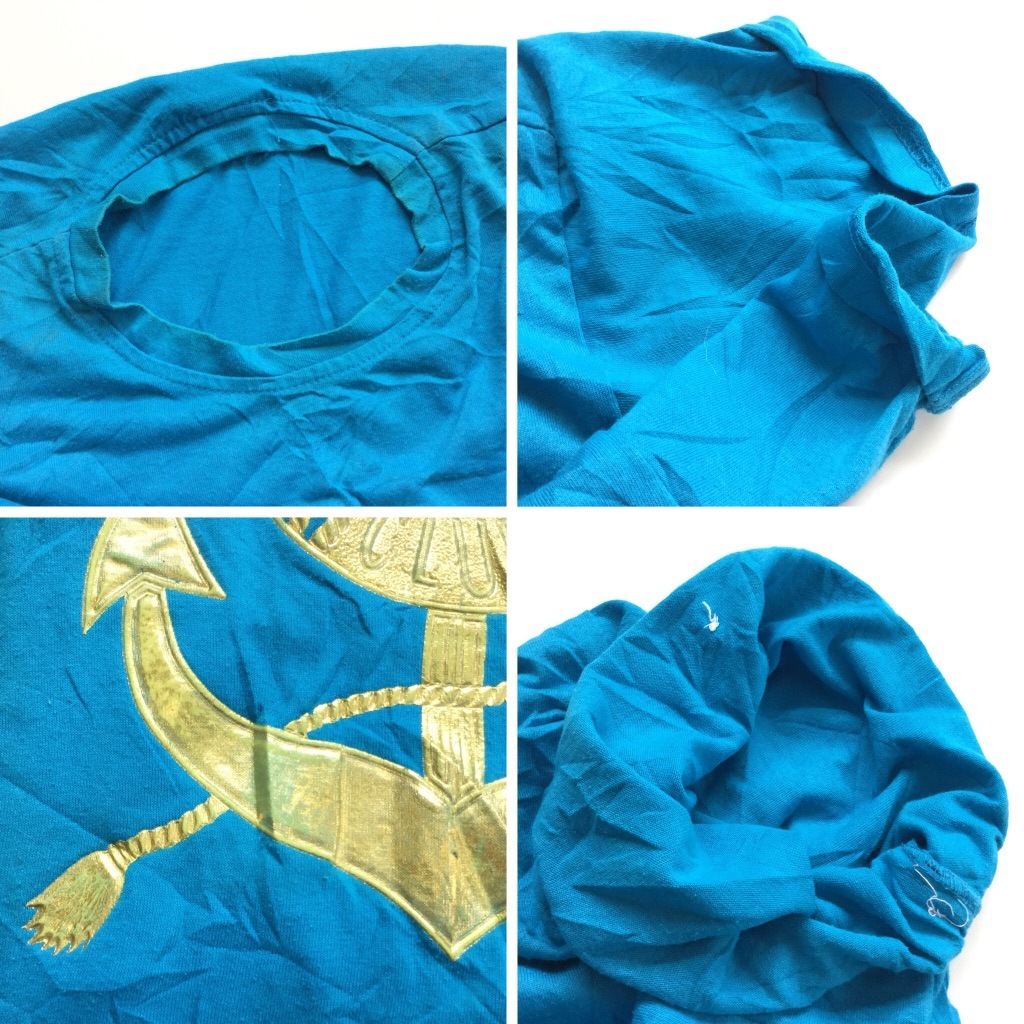 YACHT CLUB ꥫľ͢ ȾµT ̵ ǥ PLUS SIZE/忧  ץ 󥫡 MADE IN USA ᥫ 岷  anchor FAST