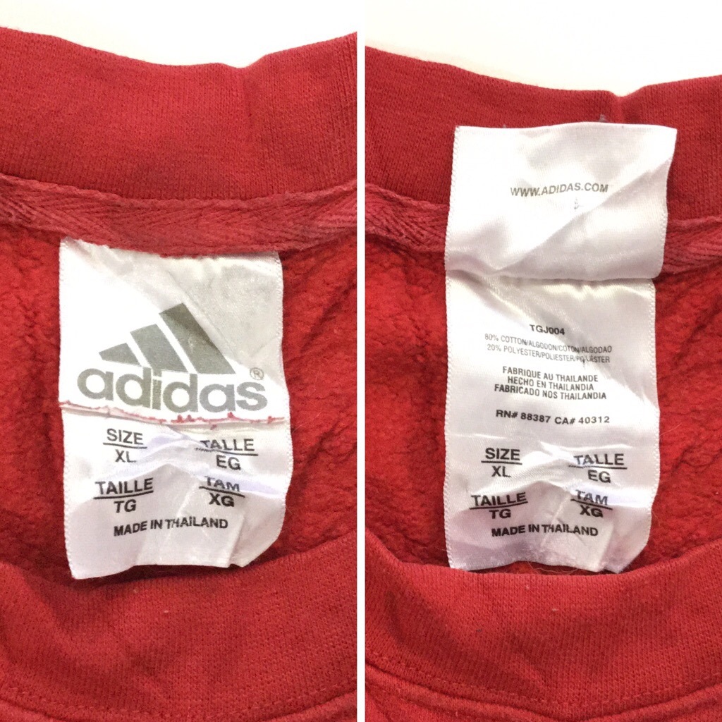 Adidas ���ǥ����� �������å� �ȥ졼�ʡ� ���꡼���ȥ饤�� ����̵�� XL/�� CYCLONES ���ݡ��� �֥��� ���ᥫ�� ���� �����å� �礭�� �ӥå� �����С� ����ꥫ͢�� USA ���岷 ����