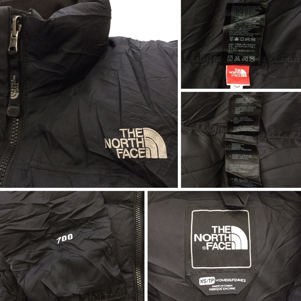 THE NORTH FACE 700 �Ρ����ե����� ������������ �����󥸥㥱�å� �ꥢ������� ����̵�� ��ǥ����� XS/�����֥�å� ���� �֥��� ���åץ��å� ����ꥫ͢�� USA ���ᥫ�� ���岷 ���� �����ȥɥ� ���ݡ���