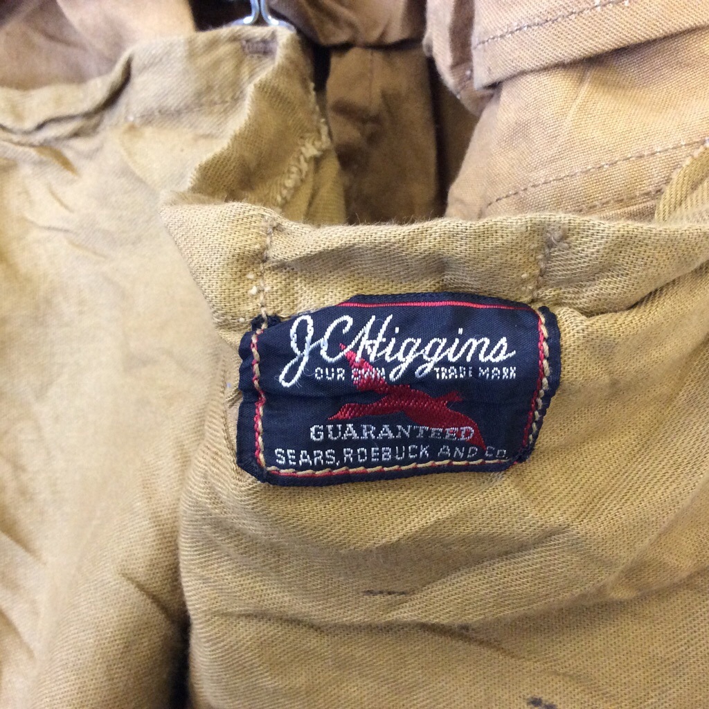 50's SEARS �������� JC HIGGINS JC�ҥ��� �ϥ�ƥ��󥰥��㥱�å� �ϥ󥿡����㥱�å� �ϥ�� ����̵�� L/���� ����ꥫ͢�� USA ���ᥫ�� �֥��� �����ȥɥ� ������ơ��� ����ѥå� ������ ���ꥸ�ʥ� ���岷 ����