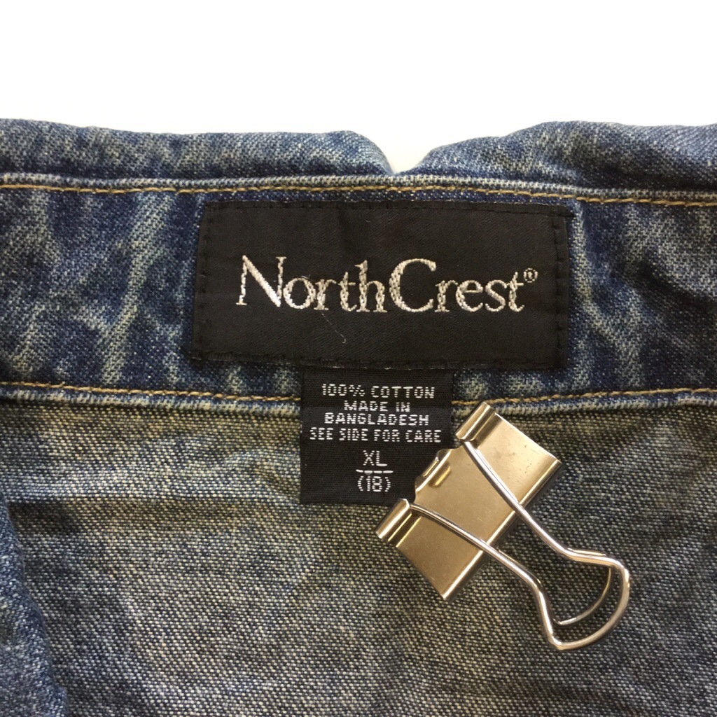 �ǥ˥ॸ�㥱�å� ���С������� ����̵�� ��ǥ����� XL/�ǥ˥�֥롼 �ܥ���ե饤 ����ꥫ͢�� USA ���ᥫ�� �ϡ��ե����� ���岷 ���� �礭�� �ӥå� �����С�