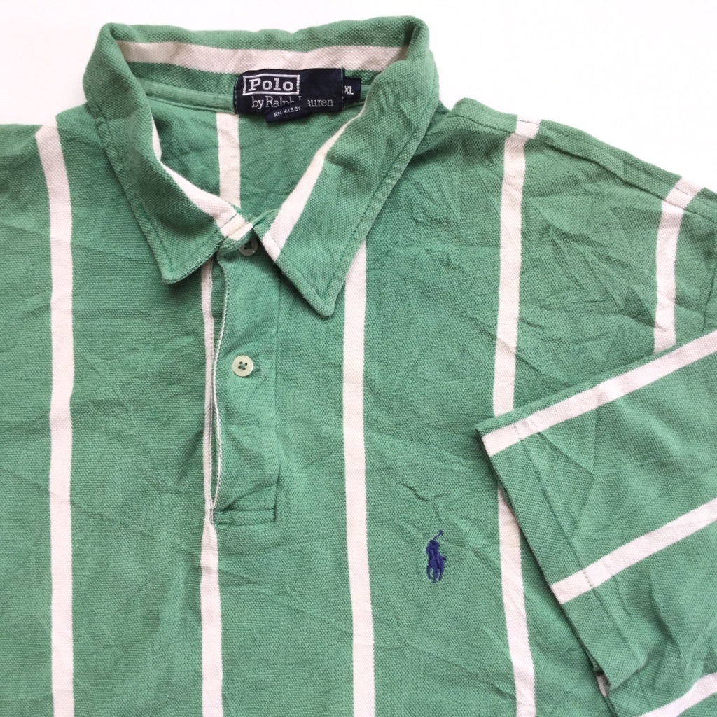 Polo by Ralph Lauren ݥ ե ꥫľ͢ ȥ饤 Ⱦµݥ ̵  L/зx λ ݥ  ݥˡ MADE IN USA ȥå ᥫ ֥ ݡ  ɽ 岷  礭 ӥå С