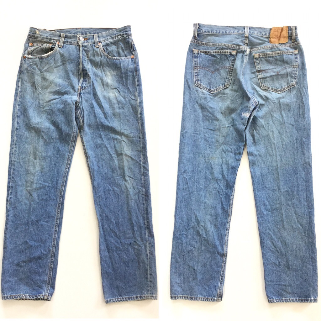 Levi's �꡼�Х��� 501 MADE IN USA ������ W32/����ǥ����֥롼 ����̵�� �����ѥ� �ǥ˥�ѥ�� �֥��� ���᡼���� ����å��� ����ꥫľ͢�� ���岷 ����