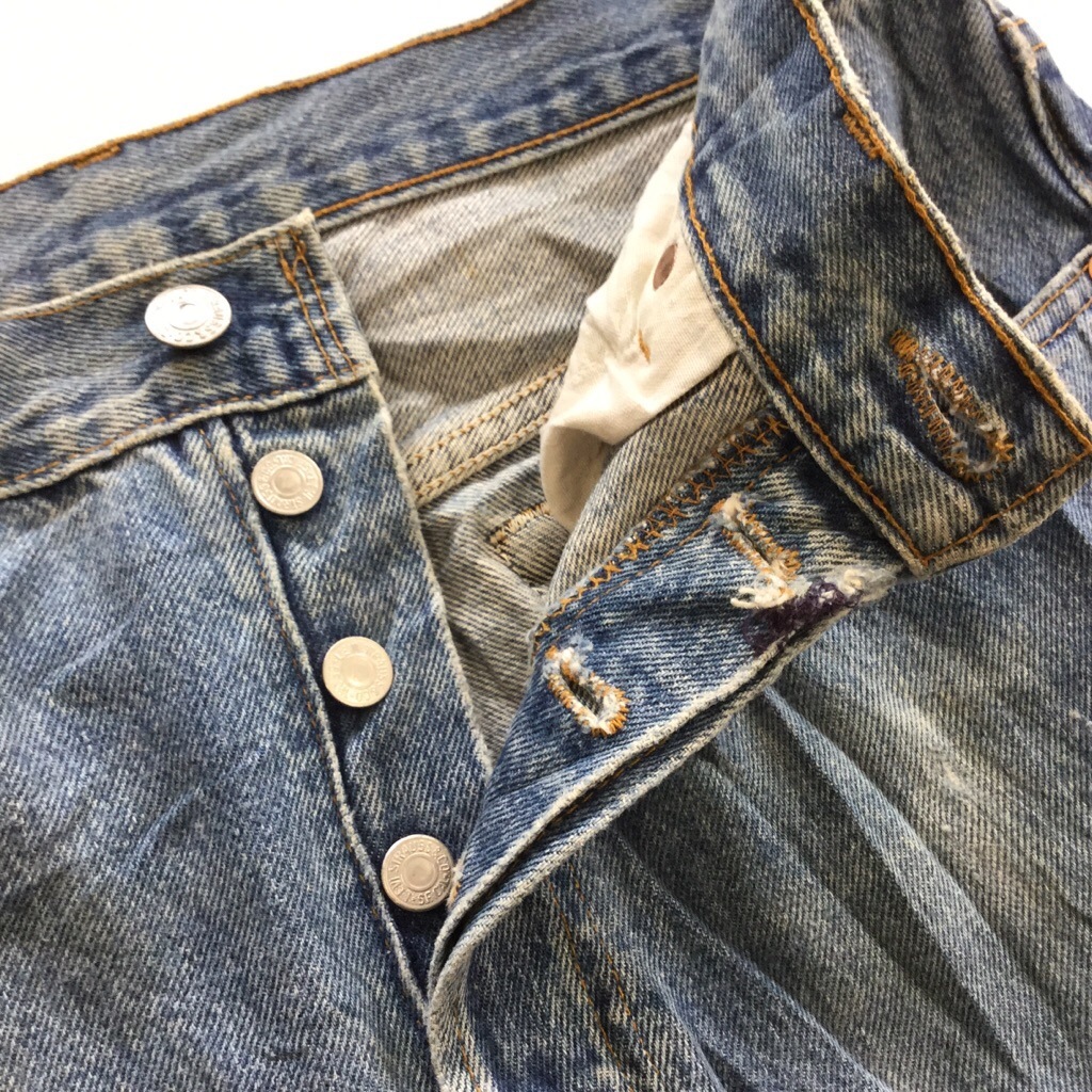 Levi's �꡼�Х��� 501 MADE IN USA ������ W32/����ǥ����֥롼 ����̵�� �����ѥ� �ǥ˥�ѥ�� �֥��� ���᡼���� ����å��� ����ꥫľ͢�� ���岷 ����