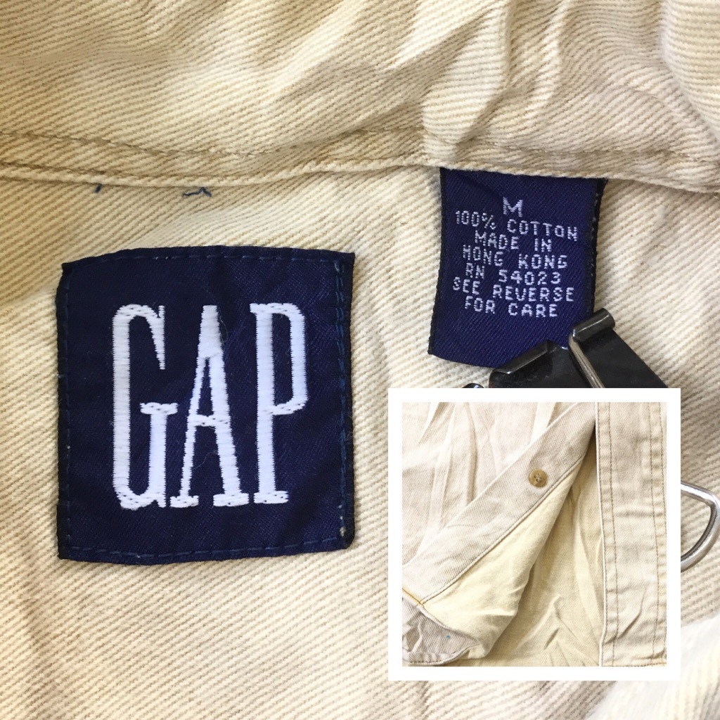 90's GAP ����å� Ĺµ����� ����ꥫľ͢�� ���åȥ󥷥�� ����̵�� ��� M/�١������ ̵�� ��� �ץ졼�� USA ���ᥫ�� �֥��� �����ȥɥ� ������ ���岷 ����