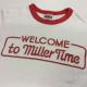 80's Hanes إ Miller Time ߥ顼 ӥơ Ⱦµ󥬡T ӡ ̵ S/ ꥫ͢ MADE IN USA ᥫ ֥ ȥT 륳 BEER  岷