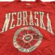 NEBRASKA �֥ͥ饹����� ����å��������å� �ȥ졼�ʡ� ����̵�� MADE IN U.S.A. XL/�֡���å� UNIVERSITAS NEBRASKENSIS ����ꥫ͢�� ���ᥫ�� ���� �礭�� LL O �ӥå� �����С� �����å� ���岷 ����