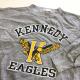 ����ꥫ���� KENNEDY EAGLES �������å� �ȥ졼�ʡ� ����̵�� ��� S/���ߤꥰ�졼 MADE IN USA ���ͥǥ� �������륹 ͢�� ���ᥫ�� �����å� ���ݡ��� ���岷 ����