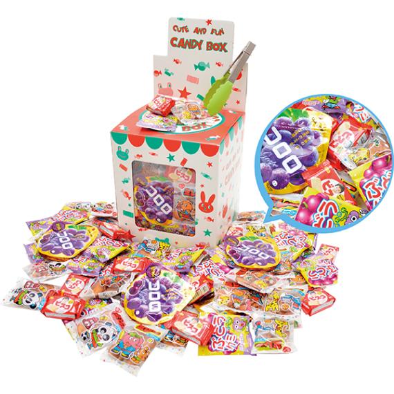 21474 人気グミ＆クッキーはさみどりプレゼント200名様用 26SS-P036 美味しいグミのお菓子イベント 卓上で出来るプチイベント