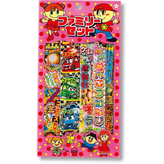 10970 ファミリーセットS(20入) 26SS-P063 花火の宴を楽しもう！ ロングセラー商品です
