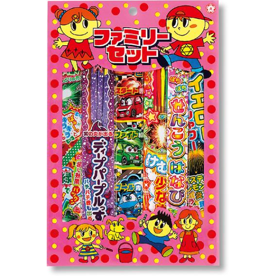 10497 ファミリーセットL(10入) 26SS-P063 花火の宴を楽しもう