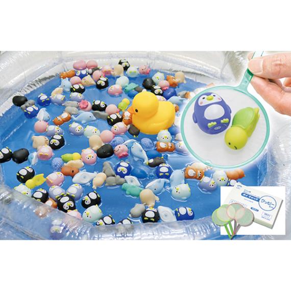 21677 ぷかぷか人気水族館すくいどり大会(ラストワン付)１００名様用 26SS-P080 水族館で人気者たちのすくいどり 掬って楽しいすくいどり大会