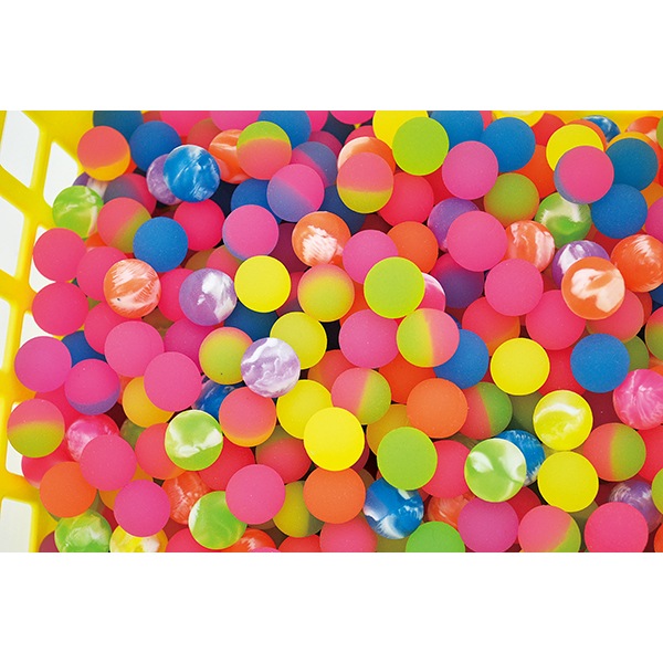 スーパーボールバリューセット1000個(6個おまけ付き) 大小さまざまな