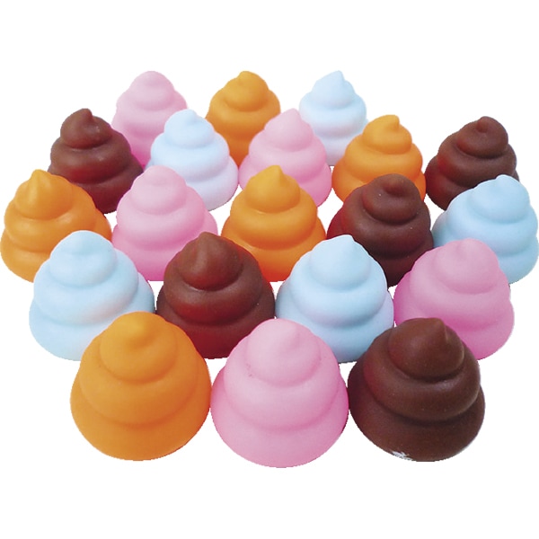 95015 うきうきうんち小(100入) 26SS-P085 プカプカ水に浮きます 子供たちに人気のウンチデザイン