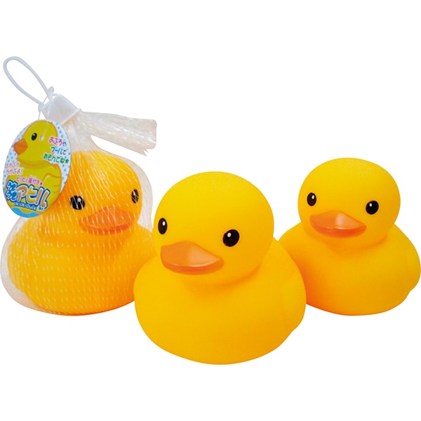 93705 うきうきアヒルネット入り特大(6入) 26SS-P086 大人気のぷかぷかアヒルシリーズ ネットに入って特大サイズのアヒルちゃん