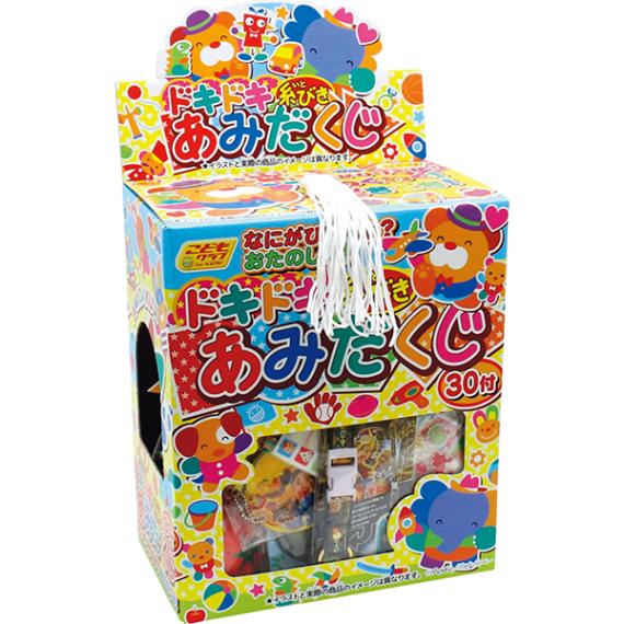 21546 ドキドキ糸引きあみだくじ30付 26SS-P092 何が出てくるか楽しみの糸引きタイプ 30名様で楽しめます