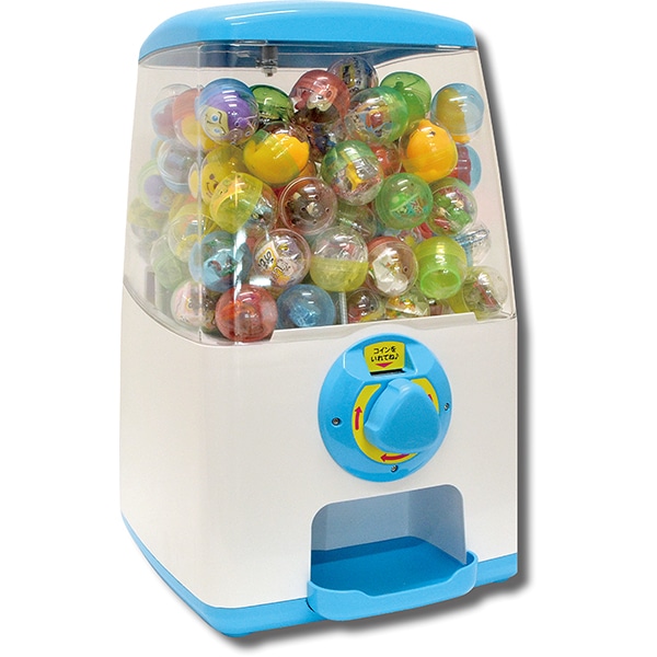 21337 GACHA CUBE (ガチャキューブ) ブルー 26SS-P095 専用メダルで遊ぶガチャマシン 48.65.75ﾐﾘのカプセルに対応